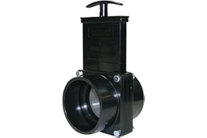 Valterra 5301 ABS Gate Valve, Black, 3" Slip