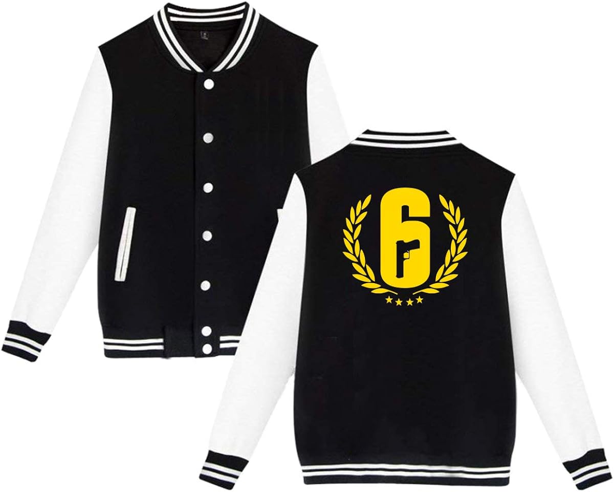 rainbow varsity jacket