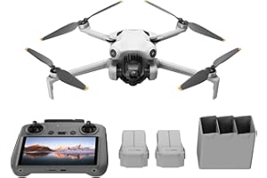 DJI Mini 4 Pro Fly More Combo with DJI RC 2, Drones with Camera for Adults 4K, Under 0.549 lbs/249 g, 3 Batteries for up to 1