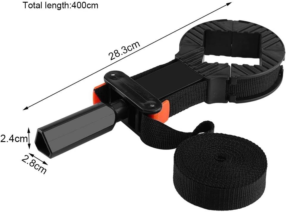 Broco Corner Clamps for Woodwork,Multi-function Adjustable Corner Clamp Band Strap 4 Jaws Picture Frame Holder Woodworking Toolf - Image 5