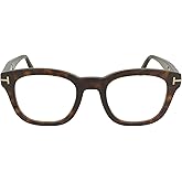 Eyeglasses Tom Ford FT 5542 -B 052 Shiny Dark Havana, Rose Gold"t" Logo/Blue, Multicolour, 50/22/145