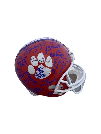 Amazoncom 1981 Clemson Tigers Team Signed National