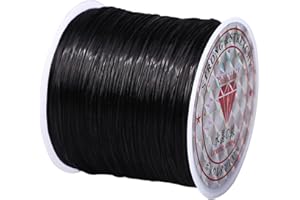 8mm Elastic Bracelet String Cord Stretch Bead Cord, 54yd Roll for DIY Bracelets & Necklaces, Great for Women & Craft Lovers (
