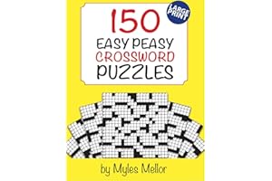 150 Easy Peasy Crossword puzzles (Kindle Scribe Only)