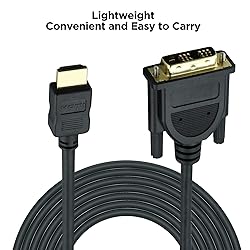 Rulykar HDMI to DVI Cable