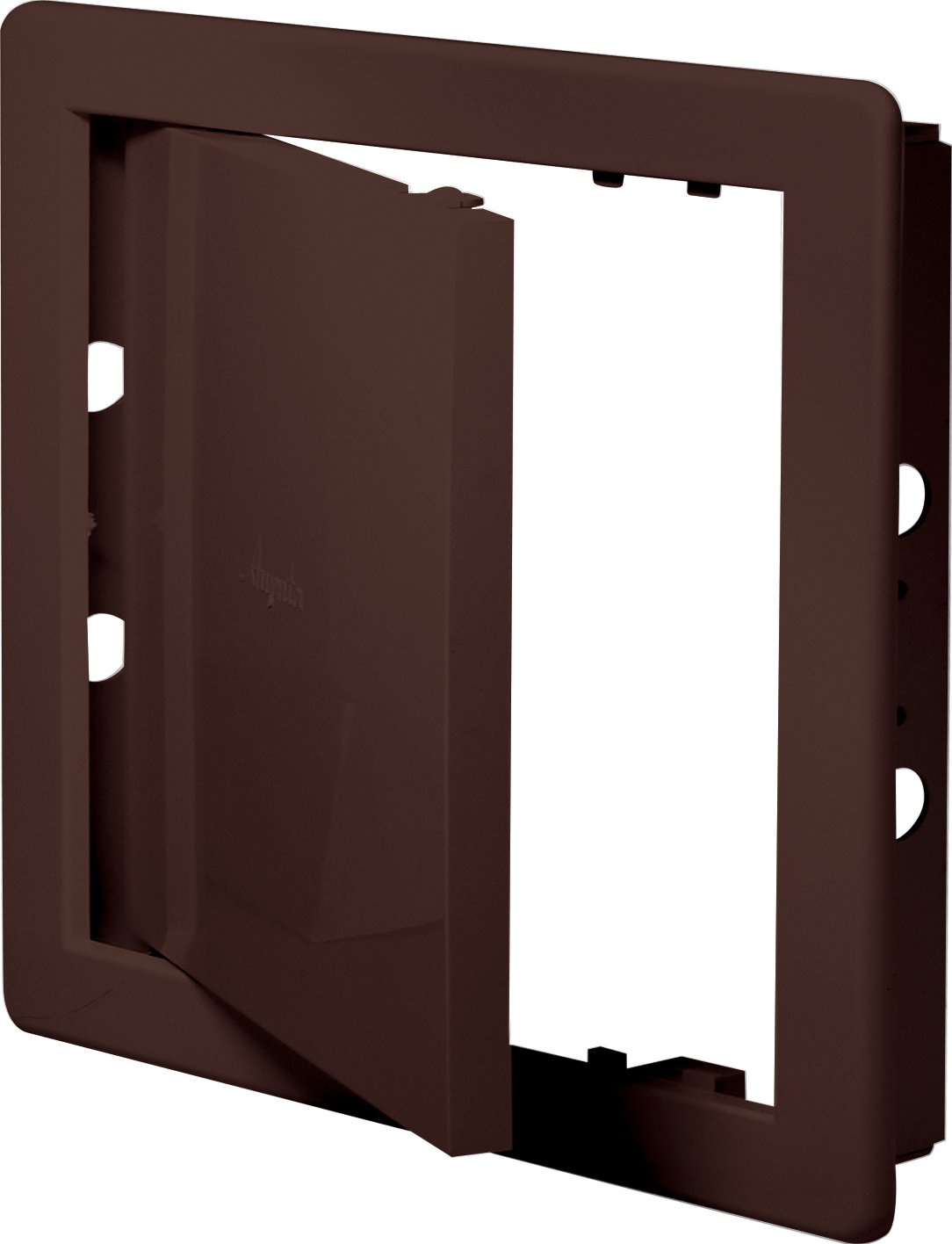 AWENTA 150x150mm ABS Inspection Flap Ventilation System Flue Pipes Water Meter - Plastic Inspection Door - Brown Inspection Door