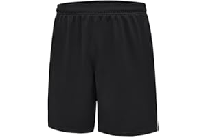 Boys Performance Basketball Shorts Kids Athletic Soccer Quick Dry Shorts with Pockets Teens Elastic Waist Workout Clothing