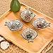 xdobo Handmade Ceramic Condiment Dish Plate Cute Fish Shape Sauce Vinegar Sushi Dishes, Set of 4