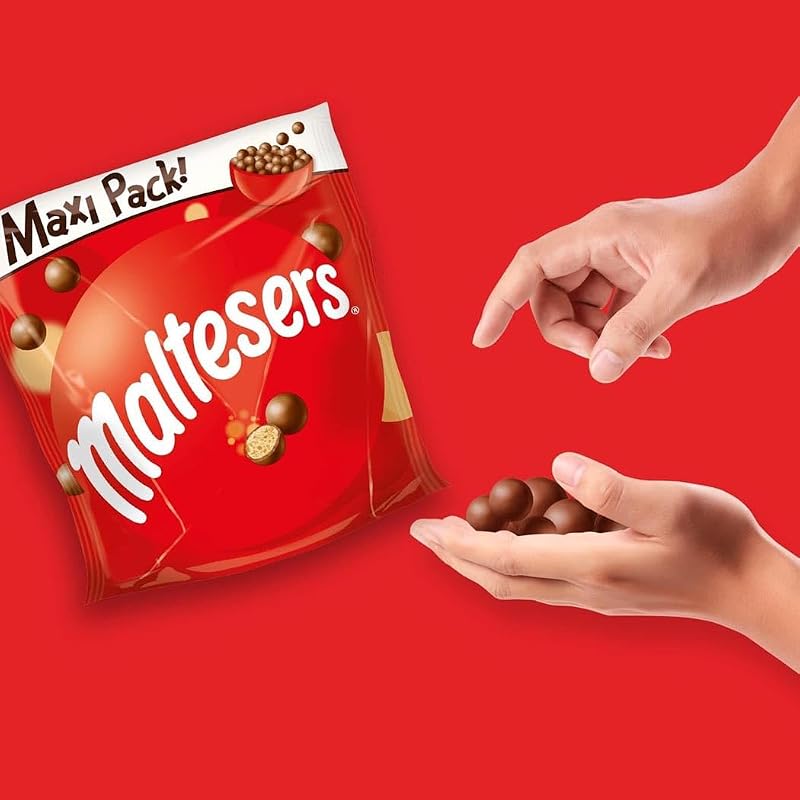 Snack en Bolitas de Leche Malteada recubiertas de Chocolate con Leche, 300g