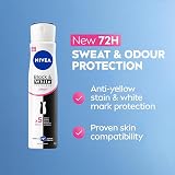 NIVEA Black & White Invisible Anti-Perspirant Spray 6 x 250ml Pack view 3