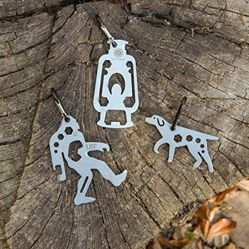UST Stainless-Steel Tool A Long Multi-Tool Carabiner, Bicycle