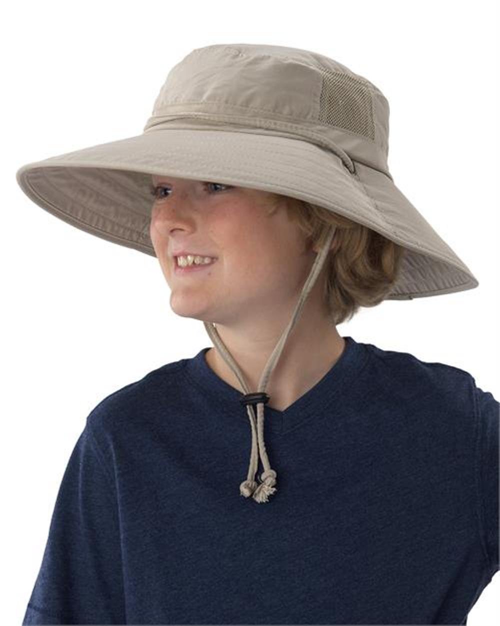 Amazon (Khaki) Sun Protection Zone Kids Unisex Lightweight
