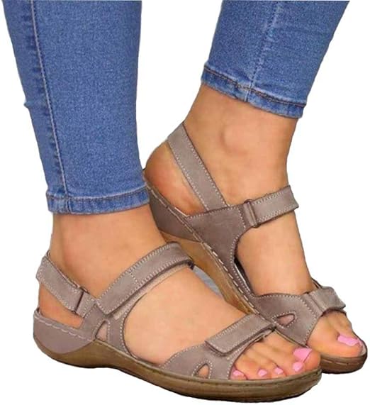 amazon wide fit wedge sandals