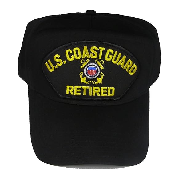 coast guard retired ball cap