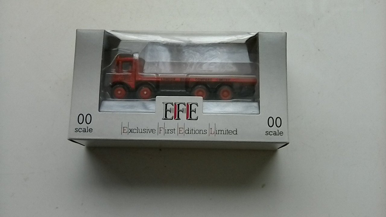EXCLUSIVE FIRST EDITIONS 00 SCALE 8 WHEEL TRUCK LONDON BRICK COMPANY