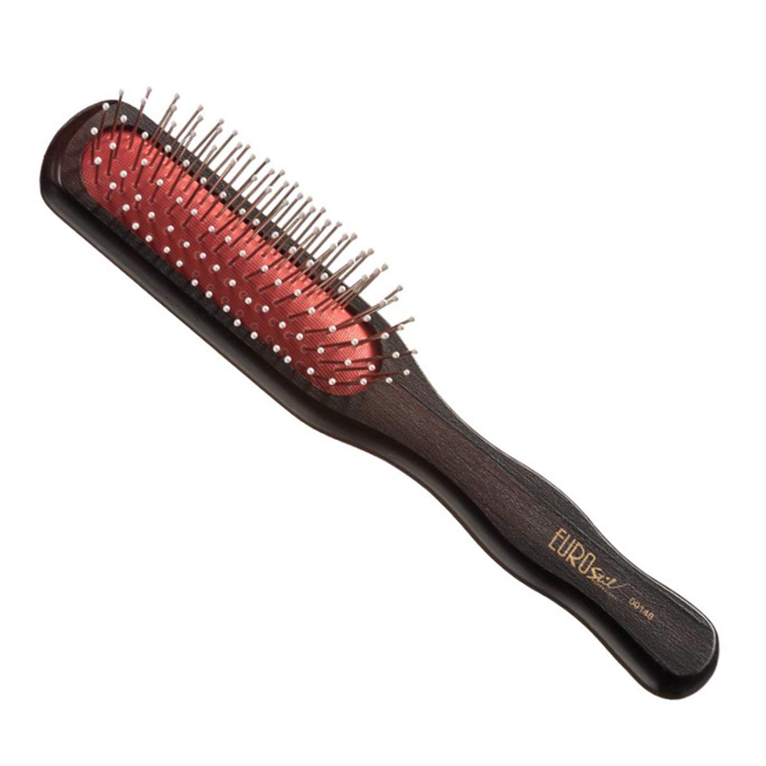 EUROSTIL Bellows Ball Straight Brush 1UN Unisex Adult, Black, Single