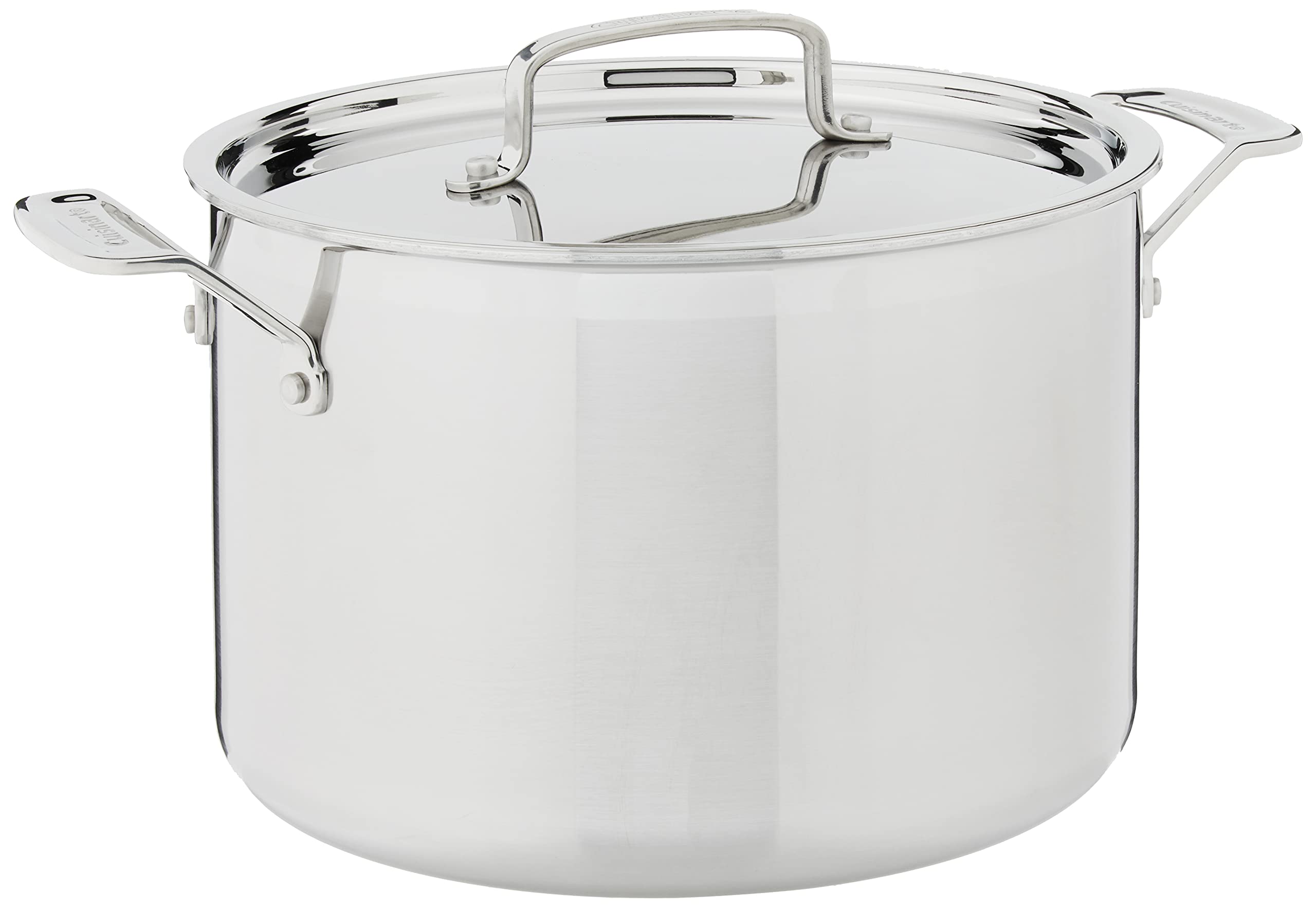 Photo 1 of **STAINED** Cuisinart MCP66-24N MultiClad Pro Triple Ply 8-Quart Skillet, Stockpot w/Cover