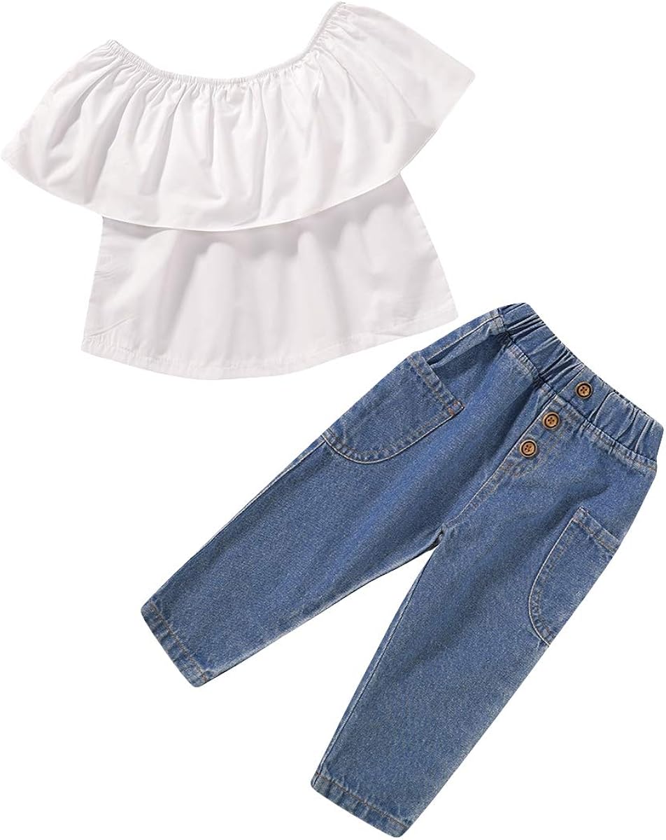 baby girl ripped jeans