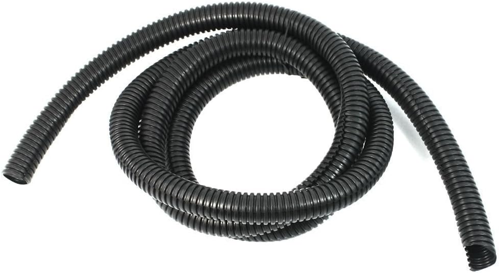 SODIAL Electric Wire Protector 3/4" Dia Flexible Split Loom Tubing Pipe