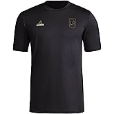 adidas Mens Los Angeles Football Club Lafc MLS Short Sleeve T-Shirt