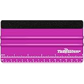 TECKWRAP Professional Squeegee Tool for Vinyl Decals, Inkjet Vinyl Sticker Paper,and Wallpaper - 6"x2.9", Scratch-Free Applic