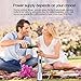 Electric Wine Opener, Stainless Steel Rechargeable Wine Opener With Foil Cutter and Portable Charger
