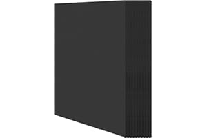 MBC MAT BOARD CENTER Mat Board Center, Pack of 25 Foam Core Backing Boards 3/16" (8x10, Black)