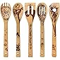GUAGLL 5Pcs Halloween Kitchenware Spatula Fork Spoon Cute Halloween Kitchenware Set