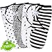 BaeBae Goods Swaddle Blanket, Adjustable Infant Baby Swaddling Wrap Set of 4, Baby Swaddling Wrap Blankets for Boys and Girls Made in Soft Cotton
