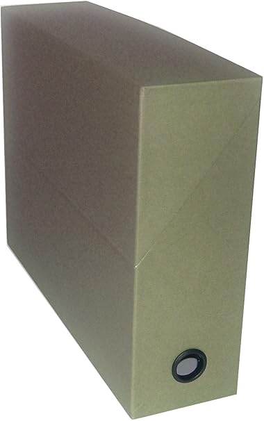 adine - Caja archivadora (345 x 255 x 90 mm), color verde: Amazon.es: Oficina y papelería