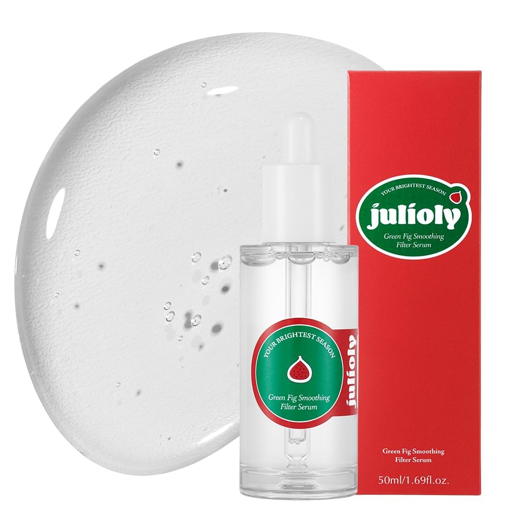 Photo 1 of [julioly] Green Fig Priming Filter Serum l 21% Galactomyces Niacinamide Hyaluronic Acid l Textured Smooth & Brighten Skin l Moisturizing l Dermatologist Tested for Acne & Sensitive Skin1.69 fl.oz.