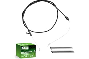 AOLKKSI 946-04661A Control Cable for MTD Troy Bilt 21-034 Deck TB110 TB230 Craftsman Yard Machines Lawn Mower Parts Throttle Cable Replacement 746-04661A 746-04661