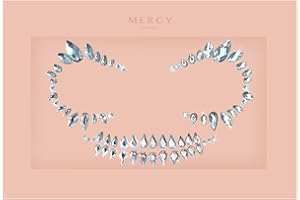 Skull Face Jewel by Mercy London. All in One Face Jewels Costume Accessories
