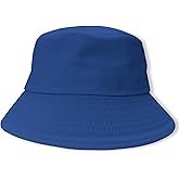 ANTI-REBOUNDUMBRE Bucket Hat for Men Women Cotton Sun Hats Unisex Packable Bucket Hats Summer Travel Beach Cap