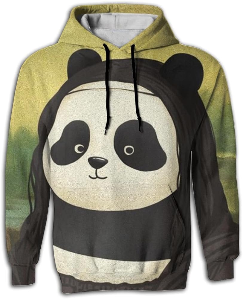 plus size panda hoodie