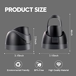 Ruzkq Replacement Lid for Owala Freesip, Compatible