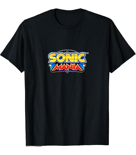 Amazon.com: Sonic the Hedgehog - Sonic Mania Club Spin T-Shirt