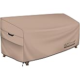 ULTCOVER Waterproof Outdoor Sofa Cover - Heavy Duty Patio Bench Covers 58W x 28D x 35H inch