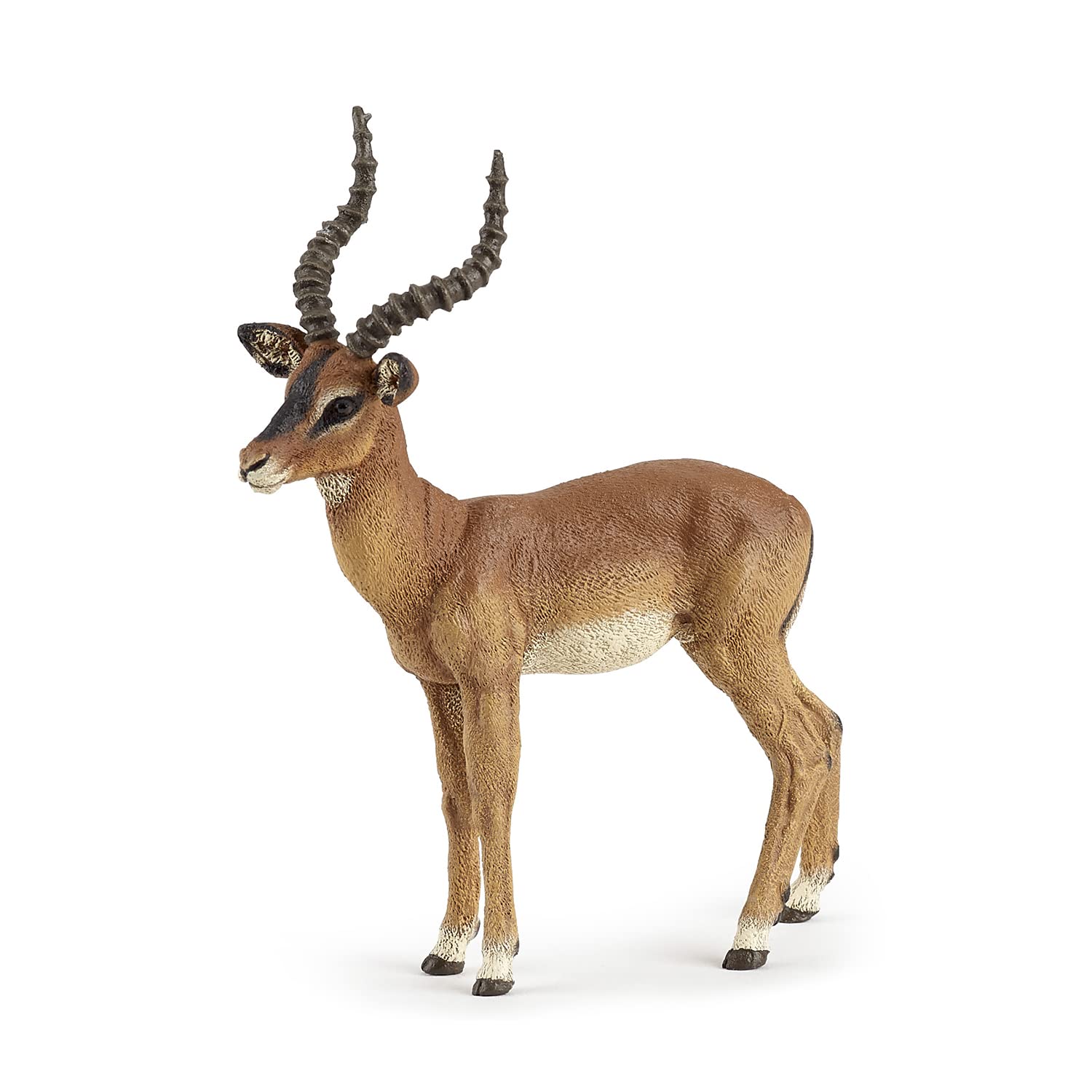 Papo - Realistic Impala Figure Toy for Kids - Ages 3+ - Wild Life Collection - Educational Play African Wildlife - Gift Idea Toy for Girls and Boys - 11 Cm X 8.5 Cm X 3 Cm