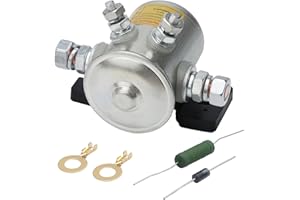 MaySpare 36 Volt Ezgo Solenoid,Continuous Duty Solenoid Relay #70 Series for EZGO Electric Golf Cart with Upgrade Mount Bracket,OEM # 27855G01 11761G1 27855G02 31680G1 3016