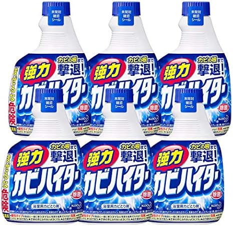 Amazon 花王 強力カビハイター つけかえ用 6個セット 花王 Kao カビ取り剤