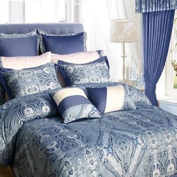 Amazon.com: TRIBECA LIVING Atlantis 12-Piece Cotton Bed in