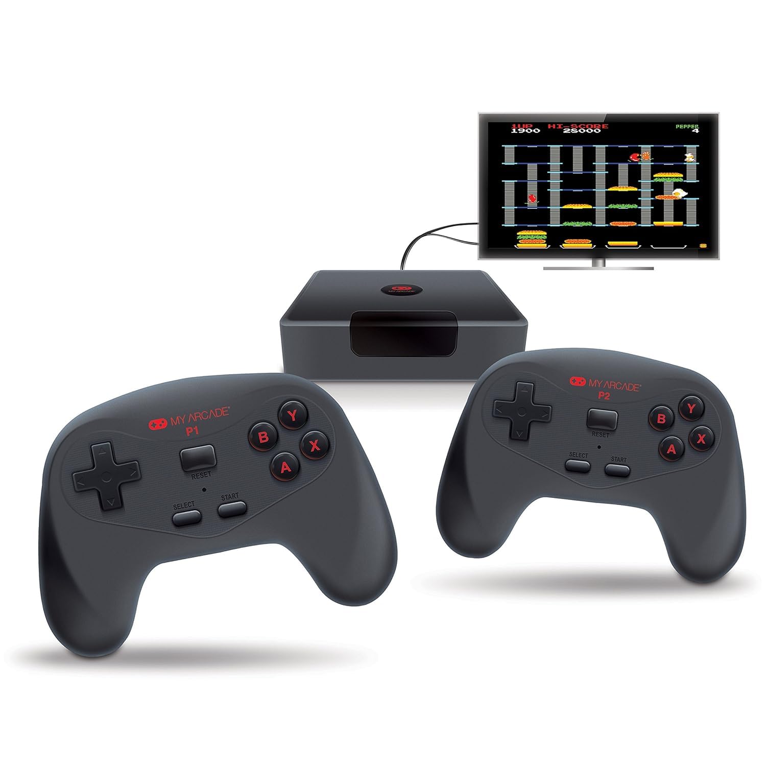My Arcade GameStation Wireless HD: Data East Video Game Console with Over 250 Games, DGUNL-4144, Plug and Play