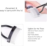 MSQ Eyelash Comb Definer Mascara Applicator with Curved Metal Teeth view 6