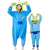 nmuauycu Unisex Adult Onesie Pajamas，Polar Fleece, Cosplay, Animal Onesie Halloween Costume, and Homewear