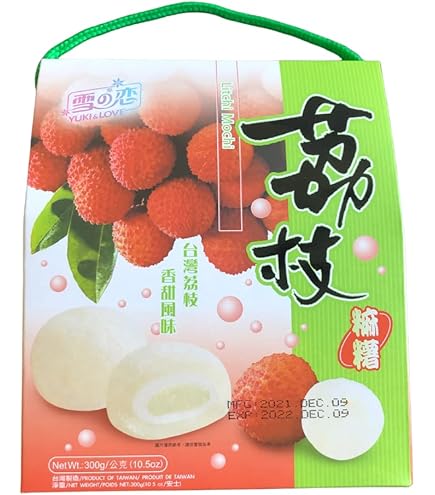 Amazon.com: 10.5 Yuki & Love Japanese Rice Cake Mochi Durian, Pack