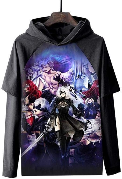 Sudadera Yokai Watch Sudadera De Anime Darling In The FRANXX Unisex,  Capucha, Estilo Zero Two, De Poliéster Cosplay Anime Hombre