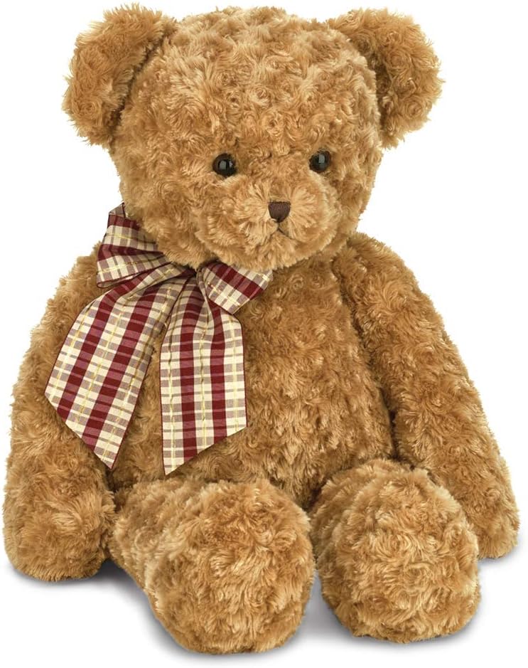 Bearington Wuggles Brown Plush Stuffed Animal Teddy Bear, 18 inches: Toys & Games
