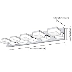 SOLFART Bathroom Vanity Light Fixtures Over Mirror