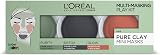 L'Oreal Paris 3 Pure Clays Multi-Masking Face Mask Play Kit 3 x 10ml
